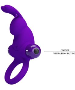 Inel Penis Stimulator Clitoris Pretty Love Vibrant Penis Sleeve 1