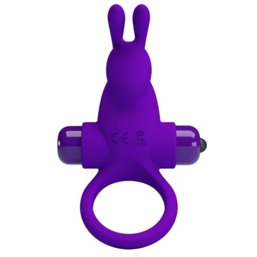 Inel Penis Stimulator Clitoris Pretty Love Vibrant Penis Sleeve 1