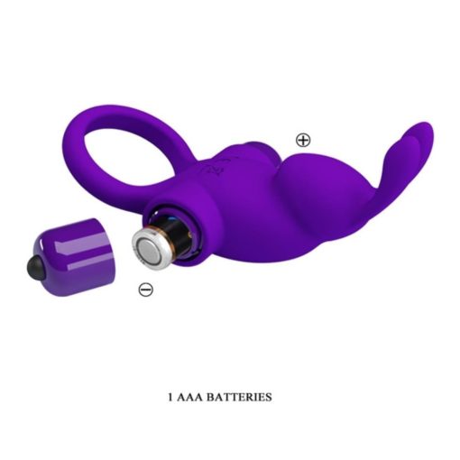 Inel Penis Stimulator Clitoris Pretty Love Vibrant Penis Sleeve 1