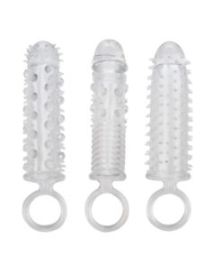 Set Mansoane Penis CalExotics 3 buc