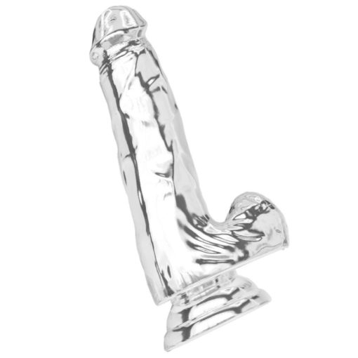 ToyJoy Get Real Clear Dildo with Balls 15 cm