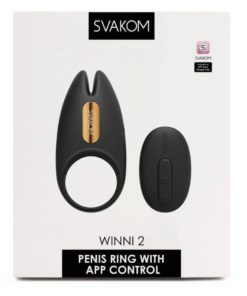 Inel Penis cu Vibratii Winni 2 Svakom