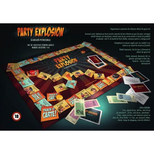 Joc de societate pentru adulti Party Explosion Bohema