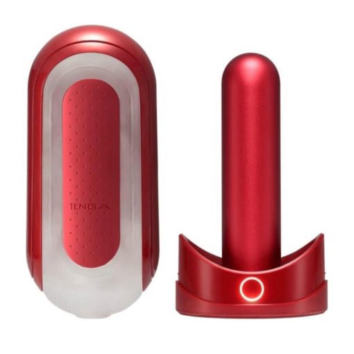 Masturbator Tenga Flip Zero 0 Red and Flip Warmer Set