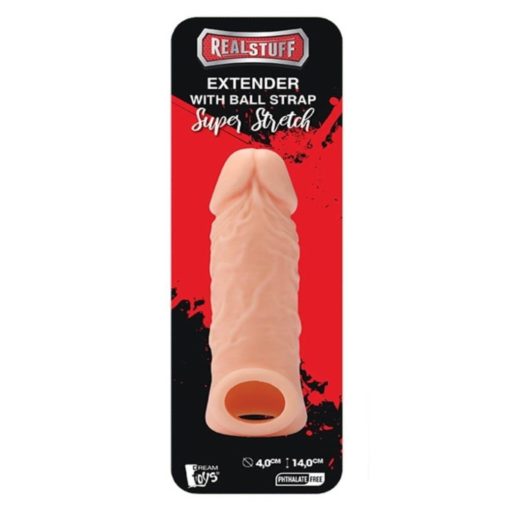 Prelungitor Penis Realstuff Extender With Ball Strap