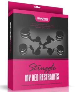 Set BDSM Struggle My Bed Restraints