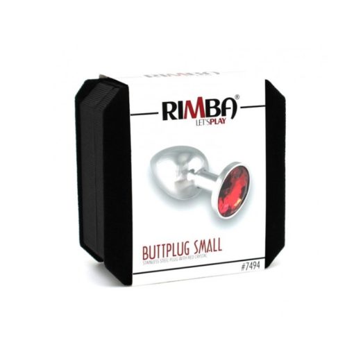 Butt Plug Small Metal Crystal