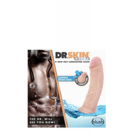 Dildo Dr. Skin cu Auto Lubrifiere