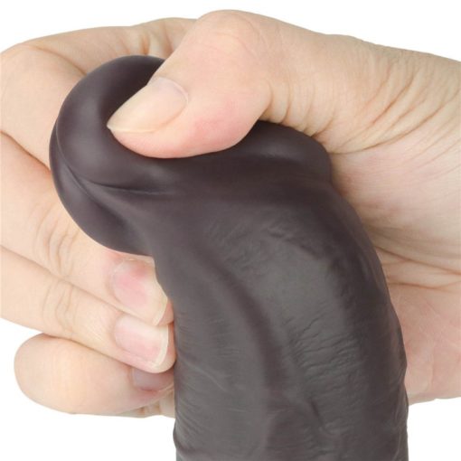 Dildo Dual Layered Silicone Rotator 8 inch