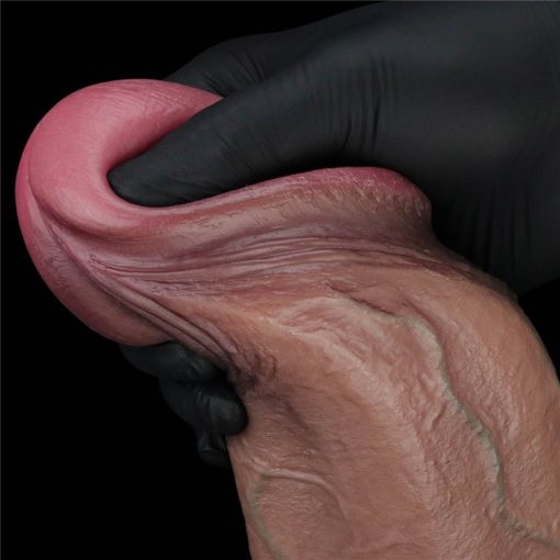 Dildo Dual Layered Silisone XXL 13 inch