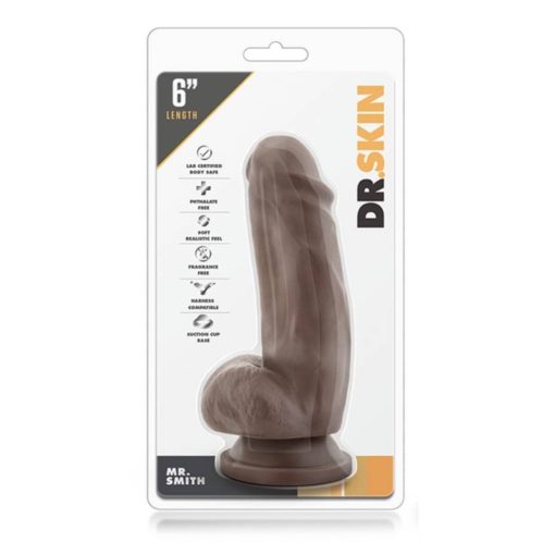 Dildo Realistic cu Ventuza Dr. Skin Mr. Smith