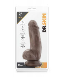 Dildo Realistic cu Ventuza Smith 7 inch