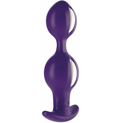 Dop Anal B Balls White Dark Violet