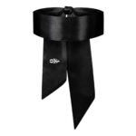 Esarfa Satin Blindfold Black