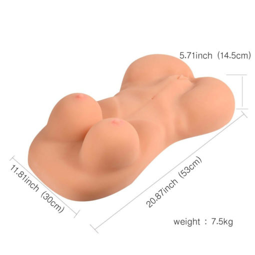 Oriental Carrie Half Body Sex Doll