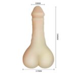 Prelungitor Penis Realistic Bigger Man Plus 24 cm