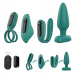 Set Jucarii Sexuale pentru Cuplu cu Telecomanda The Love Kit