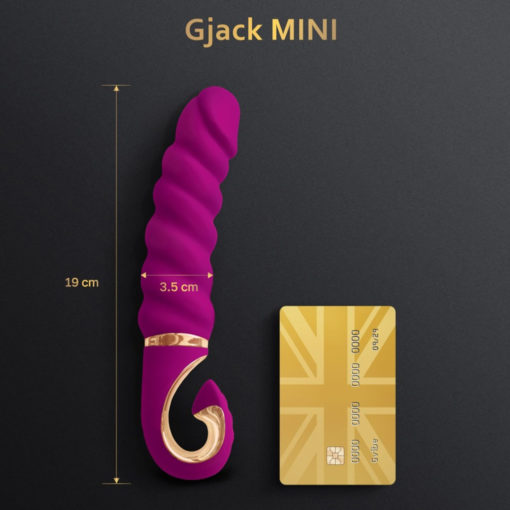 Vibrator Gjack MINI Sweet Raspberry 19 cm