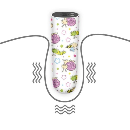 Glonte Vibrator Rechargeable Snails - imagine 2