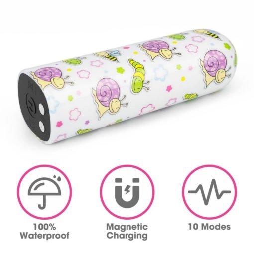 Glonte Vibrator Rechargeable Snails - imagine 6