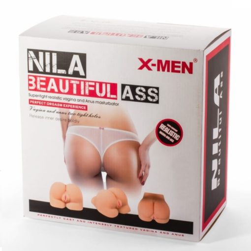 Masturbator 2 in 1 Vagin si Anus Nila Beautiful Ass