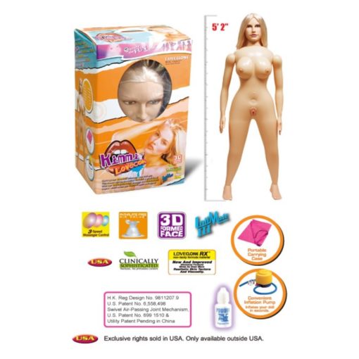 Papusa Gonflabila Kimi Lovecok Lovedoll