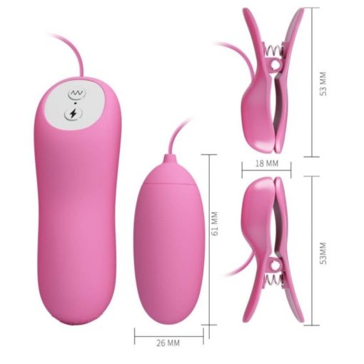 Stimulator Electric Shock and Vibro Bullets Pretty Love