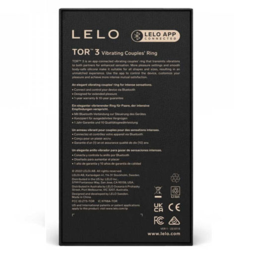 Inel Penis Tor 3 Reicarcabil Vibrator Lelo