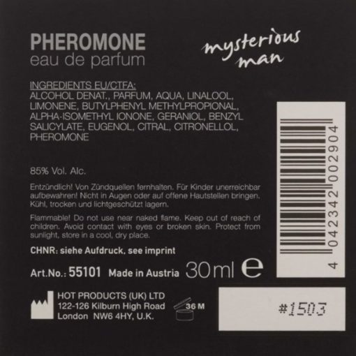 Parfum cu Feromoni London Mysterious Man 30 ml