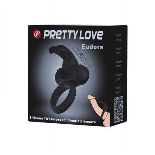 Inel Penis cu Vibratii Pretty Love Eudora