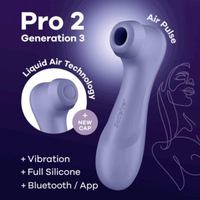 Stimulator clitoris smart liliac Liquid Air 1