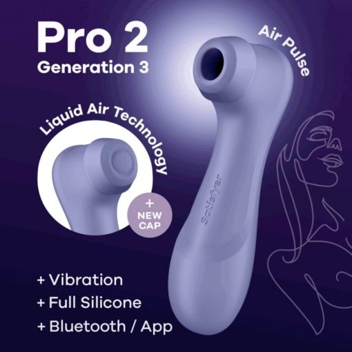 Stimulator clitoris smart liliac Liquid Air - imagine 2