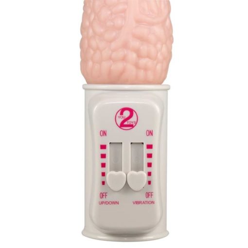 Vibrator Push it! cu Functie de Miscare Inainte Inapoi 28 cm