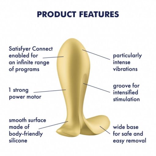 Butt plug Intensity Gold - imagine 2