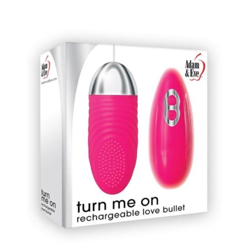 Ou Vibrator cu Telecomanda Turn Me On Rechargeable Love Bullet