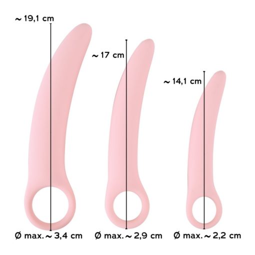 Set Dilatatoare Vaginale Sweet Smile Vaginal Trainers 5 buc