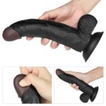 Strap On cu Dildo Easy Set 8.5 inch Black