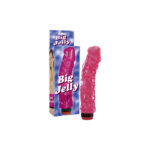 Vibrator realistic Big Jelly Pink