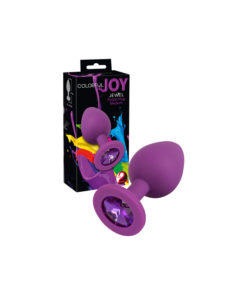 Butt Plug Colorful Joy Jewel Purple