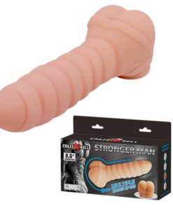 Masturbator cu Vibratii Crazy Bull Stronger Man Stroker