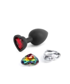 Butt Plug Glams Xchange Heart Small