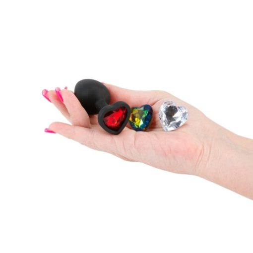 Butt Plug Glams Xchange Heart Small