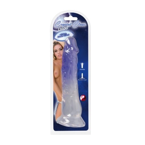 Dildo Crystal Clear 22 cm