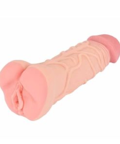 Extensie Penis Nature Skin 2 in 1 Masturbator 22 cm