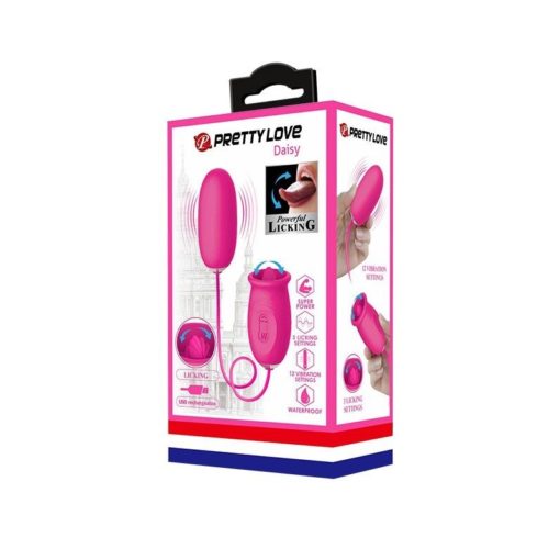 Ou Vibrator Pretty Love Daisy Silicone Licker