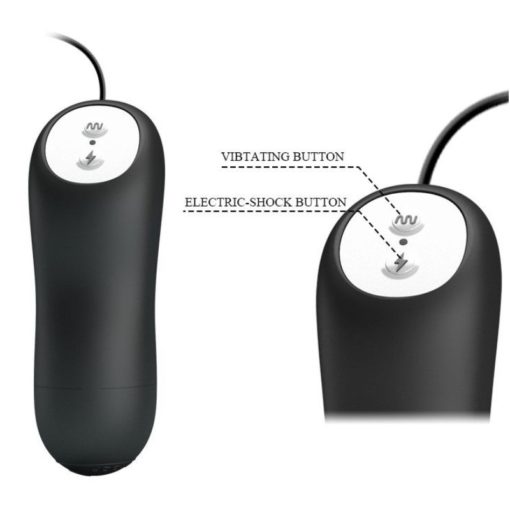 Ou Vibrator cu Electrosocuri Pretty Love Double Vibro Bullets Electrostim