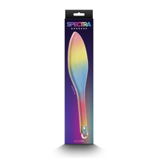 Paleta Fetish Spectra Bondage Paddle Rainbow
