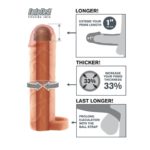 Prelungitor Penis Fantasy X-tensions Perfect Extension With Ball Strap 18 cm