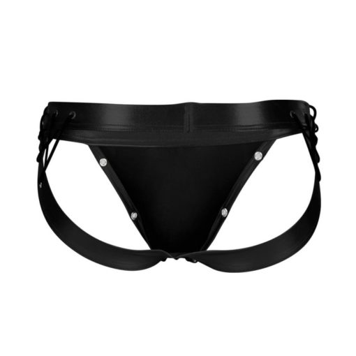 Bikini Barbati C4M Desire Jockstrap BlackLeatherette M
