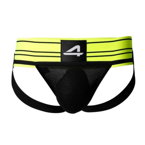 Bikini Barbati C4M Rugby Jockstrap NeonLime L